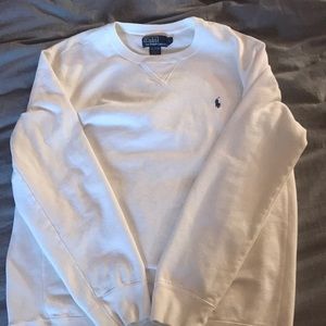 crew neck sweat shirt